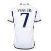 Conjunto (Camiseta+Pantalón Corto) Real Madrid Vini Jr. 7 Primera Equipación 23-24 - Niño